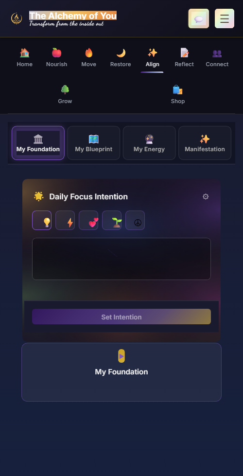 Full natal birth chart with planetary placements